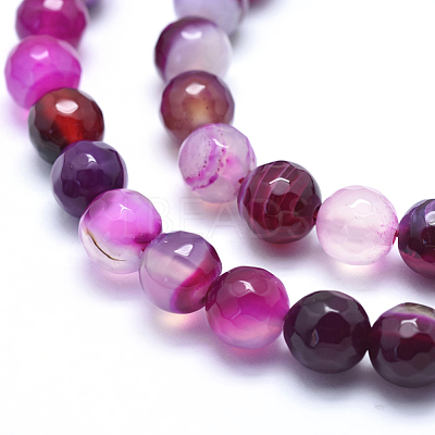 Natural Agate Beads G-J371-09-12mm-1