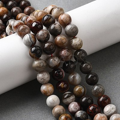 Natural Mexico Crazy Agate Beads Strands G-L615-A01-01-1