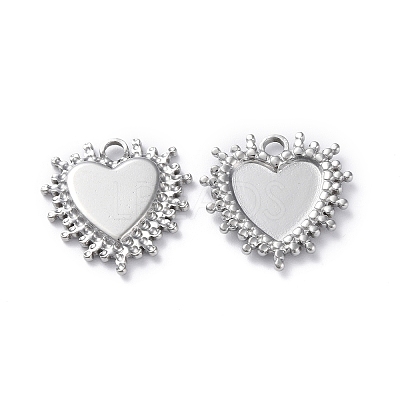 Non-Tarnish 304 Stainless Steel Pendants STAS-P324-17P-1
