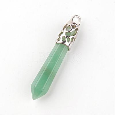Natural Aventurine Big Pendants G-R278-101-1