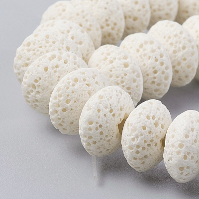 Natural Lava Rock Beads Strands G-F671-01B-01-1