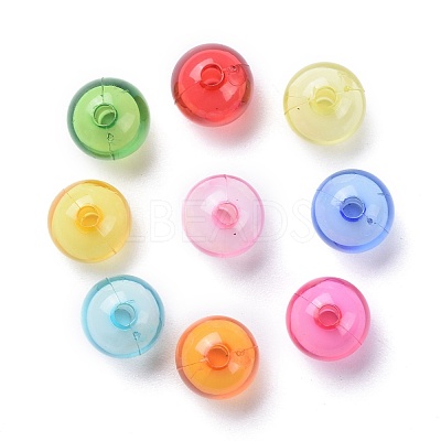 Transparent Acrylic Beads X-TACR-S092-10mm-M-1
