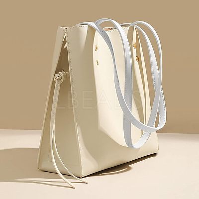 2 Rolls 2 Colors PU Leather Cord DIY-CA0001-88-1