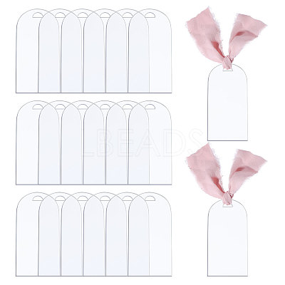20Pcs Blank Acrylic Signs AJEW-CA0004-39-1