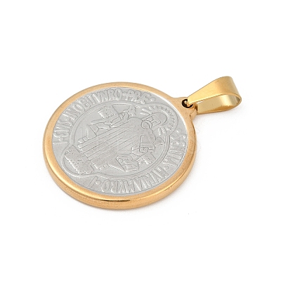 PVD Vacuum Plating 304 Stainless Steel Pendants X-STAS-A053-24C-PG-1