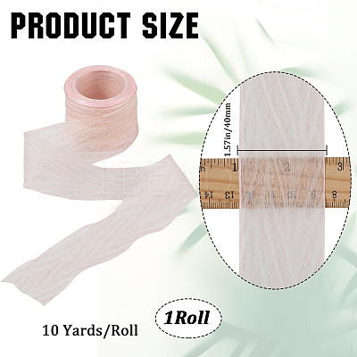 Polyester Pleated Ribbons SRIB-WH20020-005I-1