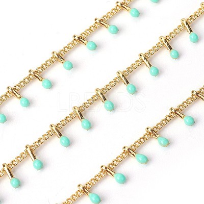 Handmade Enamel Beaded Chains CHC-P007-D10-1