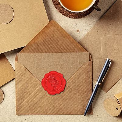 Adhesive Wax Seal Stickers DIY-CP0010-69C-1