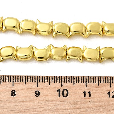 Electroplate Glass Beads Strands EGLA-F166-11-1