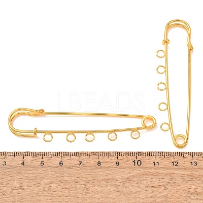 Iron Safety Pins Brooch Findings RN-CBAB9AC-03G-1