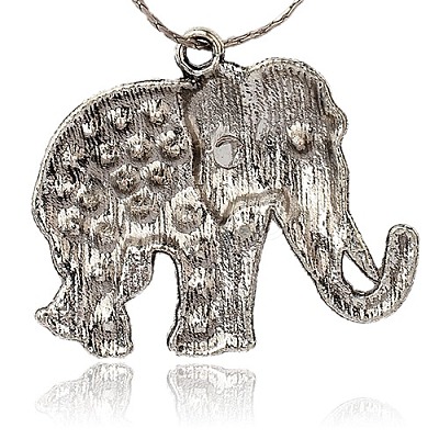 Tibetan Style Alloy Rhinestone Big Pendants LS-ALRI-L048-28AS-1