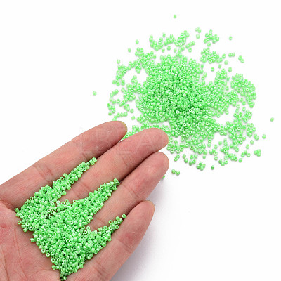Fluorescent Color Glass Cylinder Beads SEED-S047-P-006-1