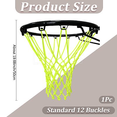 1Pc Nylon Basketball Net AJEW-CN0006-13-1