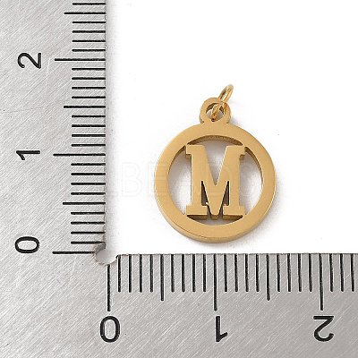 304 Stainless Steel Charms
with Jump Ring LS-STAS-R001-02G-M-1