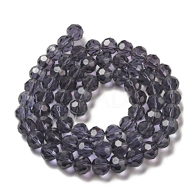 Transparent Glass Beads EGLA-A035-T10mm-D15-1