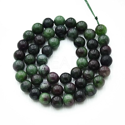 Natural Quartz Beads Strands G-N355-8mm-58-1