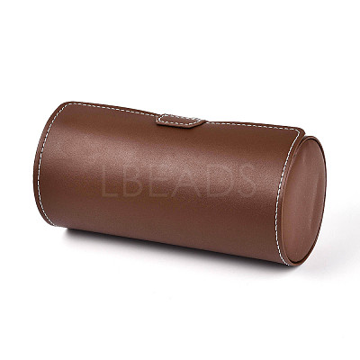 3-Slot Column PU Leather Watch Boxes CON-T001-02B-1