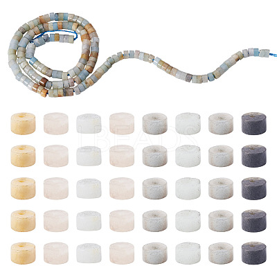 1 Strand Natural Flower Amazonite Beads Strands G-TA0003-25-1