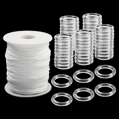 50M Nylon Braided Cords for Macrame Craft OCOR-SP0001-26-1