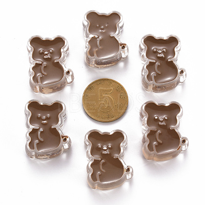 Transparent Acrylic Beads MACR-S374-07A-01-1