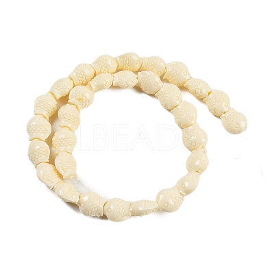 Synthetic Coral Carved Beads Strands CORA-C003-13B-1
