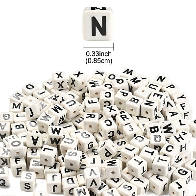 20Pcs Porcelain Beads PORC-FS0001-08O-1