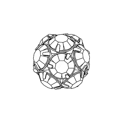 Preciosa&reg MAXIMA Crystal Stones in Settings X-PRC-MB8-00030-B-1