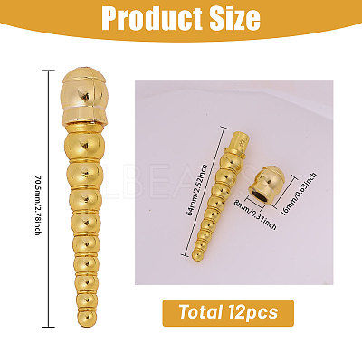 12Sets Alloy Pendants Findings FIND-CA0009-94G-1