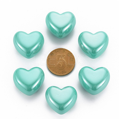 Opaque Acrylic European Beads MACR-S372-03B-68-1