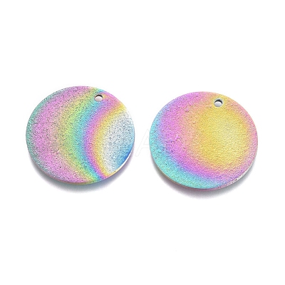 Ion Plating(IP) 304 Stainless Steel Pendants STAS-G211-20mm-04M-1