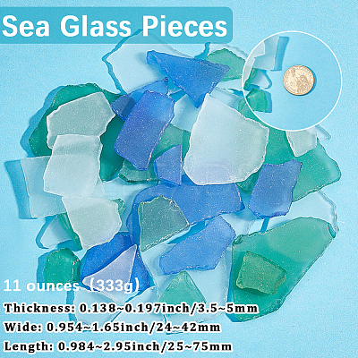 333G Frosted Mosaic Tiles GLAA-BBC0001-12-1