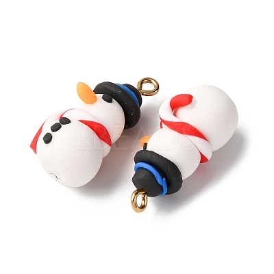 Christmas Handmade Polymer Clay Pendants CLAY-B007-02A-1