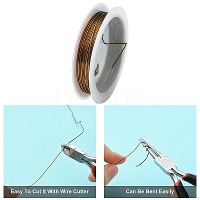 Copper Jewelry Wire CWIR-CW0.8mm-29-1