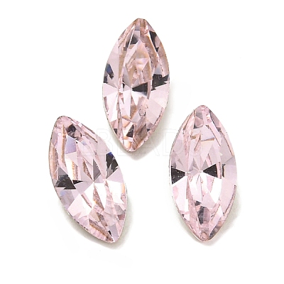 Glass Rhinestone Cabochons RGLA-L029-12A-223-1