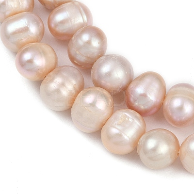 Natural Cultured Freshwater Pearl Beads Strands PEAR-I007-07J-11B-1