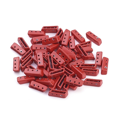 Spray Painted Alloy Multi-Strand Links PALLOY-G268-H-074-1