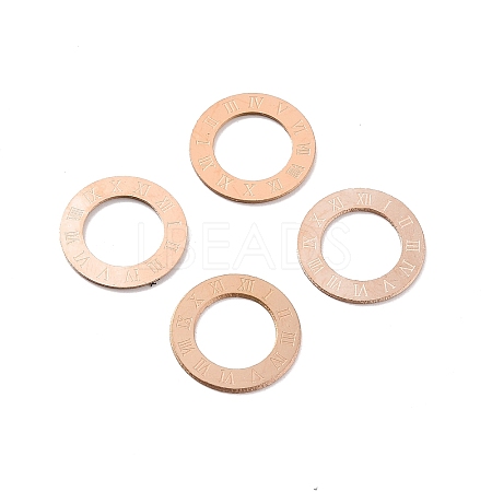 Ion Plating(IP) 304 Stainless Steel Linking Rings LS-STAS-P306-02B-RG-1