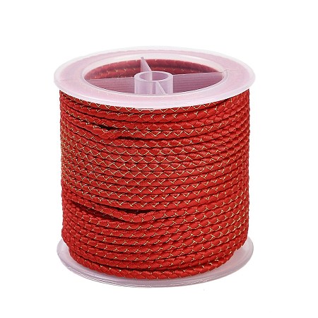 11M Polyester Braided Cord with Cotton Core & Metallic Thread OCOR-Z006-01-27-1