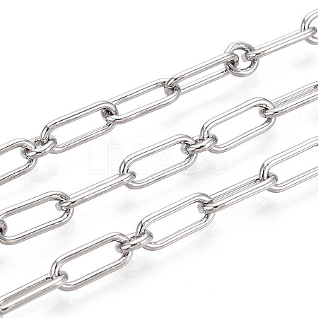 Brass Oval Link Chains CHC-T018-36P-1