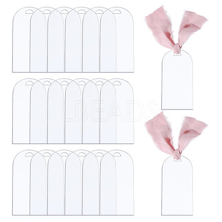 20Pcs Blank Acrylic Signs AJEW-CA0004-39-1