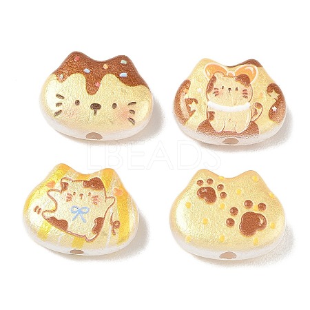 Printed Opaque Acrylic Beads AC-CBA4EF4-10-1