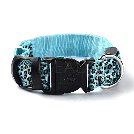Adjustable Polyester LED Dog Collar MP-H001-A03-1