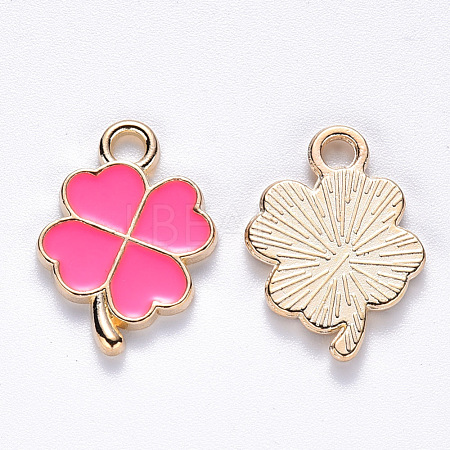 Alloy Enamel Pendants X-ENAM-S121-050C-1