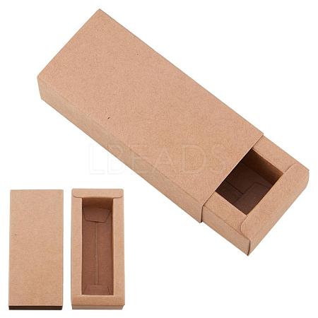 Kraft Paper Folding Box CON-WH0010-01J-C-1