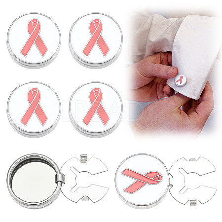 3 Pairs Alloy Cufflinks BUTT-ME0001-13-1