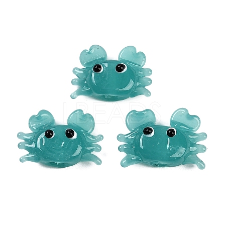 Handmade Lampwork Beads LAMP-Q031-018K-1