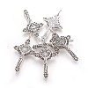 Tibetan Style Alloy Pendants LS-PALLOY-J050-01AS-RS-1