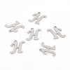 Non-Tarnish 201 Stainless Steel Pendants STAS-L244-04H-P-1