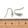 304 Stainless Steel Rhinestone Earring Hooks STAS-D310-01P-01-3