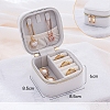 Square PU Leather Jewelry Box PW-WG67033-14-1